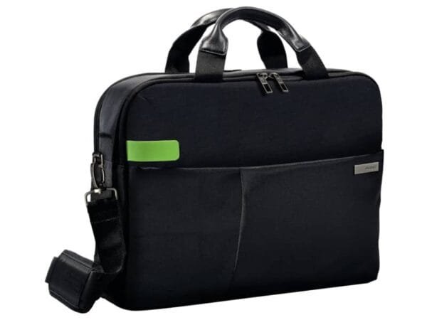 Borsa per computer Leitz Smart Traveller 15,6'' in poliestere 2 scomparti nero - 60160095