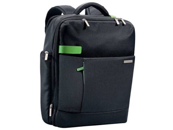 Zaino portacomputer Leitz Smart Traveller 15,6'' poliestere 2 scomparti nero - 60170095