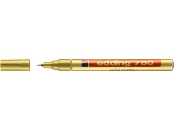Marcatore a vernice edding 780 punta conica 0,8 mm oro E-780 053