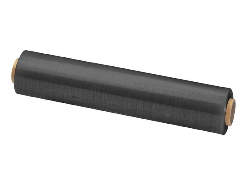 Film estensibile SYROM formato 50 cm x 165 m polietilene nero 19020