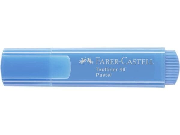 Evidenziatore Faber-Castell Textliner 1549 - conf. 10 pz - colore pastel oltremare - 154668