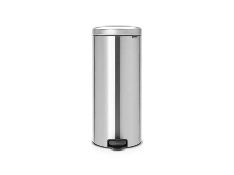 Pattumiera a pedale Brabantia Pedal Bin New Icon 30x38x68 cm Inox Satinato 30 litri – 114380