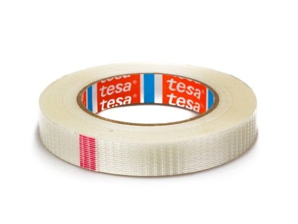 Nastri adesivi per la spedizione tesa trama bidirezionale 250 N/cm trasparente rinforzato 19 mm x 50 m - 04591-00001-00