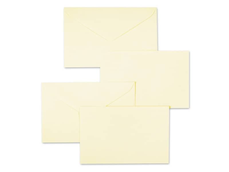 Biglietti con busta Ellebi – Sadoch Ivory ”formato 9” 9×14 cm avorio Conf. 100 pezzi – 8319AVO