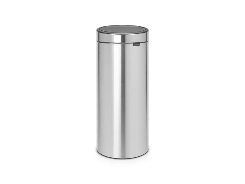 Pattumiera Brabantia Touch Bin New 29,5x32x72 cm 30 litri Inox Satinato – 115349