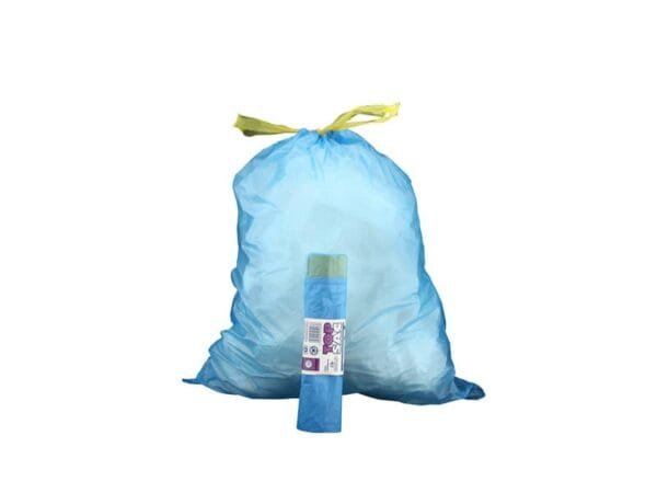 Sacchi immondizia Rolsac Quality in polietilene rigenerato capacit… 27 l AZZURRO rotolo da 15 pz. - 10242