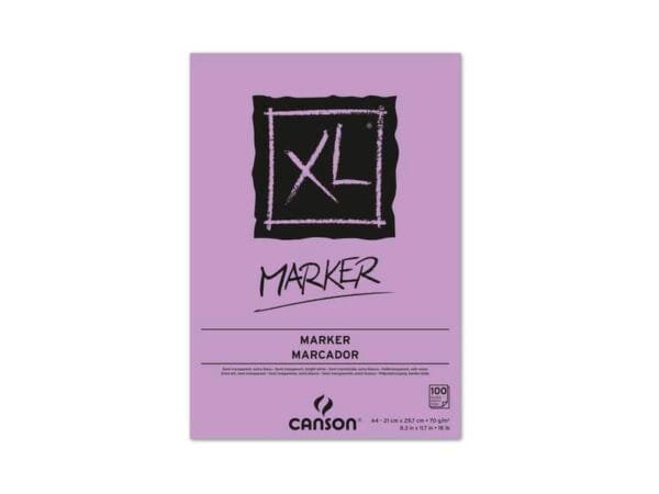 Blocco collato lato corto CANSON XL Marker bianco 70 g/mý 100 fogli A4 C200297236