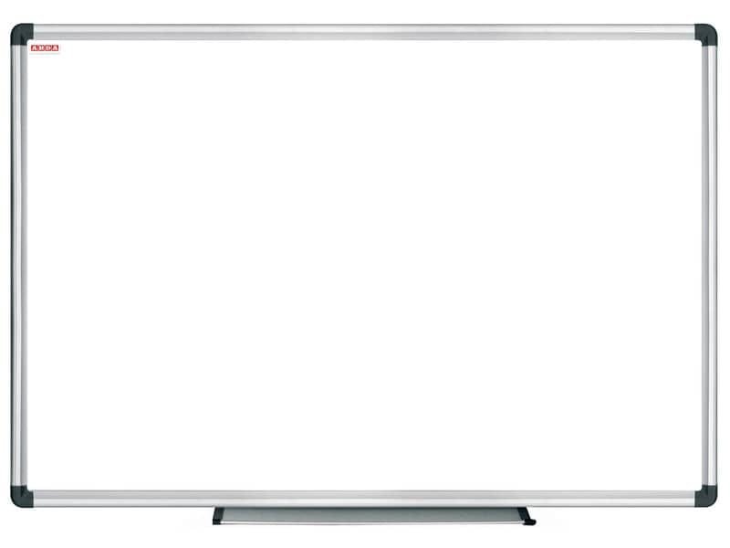 Lavagna magnetica ARDA Profil acciaio cancellabile a secco 60×90 cm – bianco AM6090