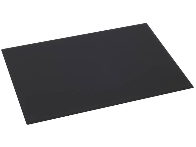Sottomano Neon Arda in plastica morbida Soft-touch f.to 50×35 cm nero 0113NEO1000