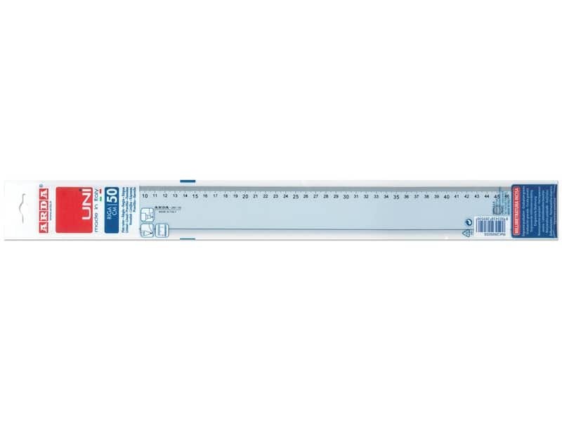 Riga ARDA Uni polistirolo termoresistente fum‚ ottico trasparente 50cm – 28950SS