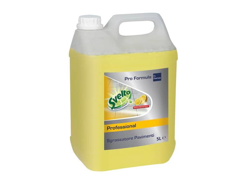 Sgrassatore pavimenti professionale fragranza limone Svelto tanica 5 L giallo – 7514364