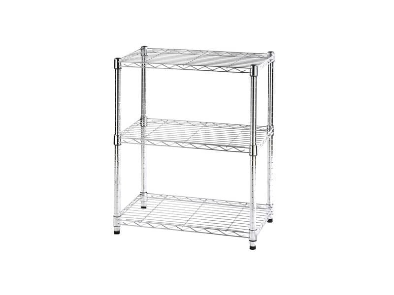 Scaffale a 3 ripiani Serena Group Archimede in acciaio grigio 60x36x75 cm – ZN1424-3