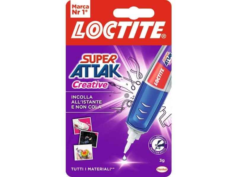 Colla Loctite Super Attak Creative 3 gr – trasparente 2631600