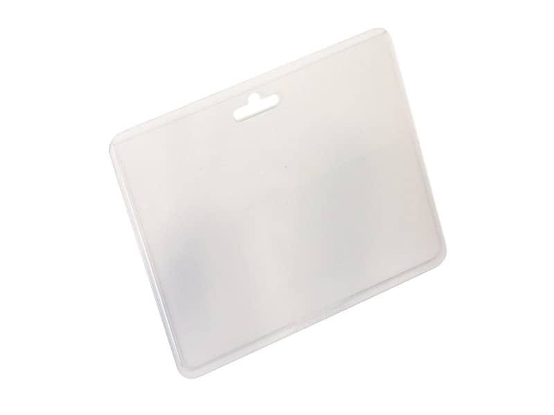 Portanomi Durable tasca chiusa orizzontale pvc alto spessore traspar. inserto 60x90mm cf. 100 – 999110825