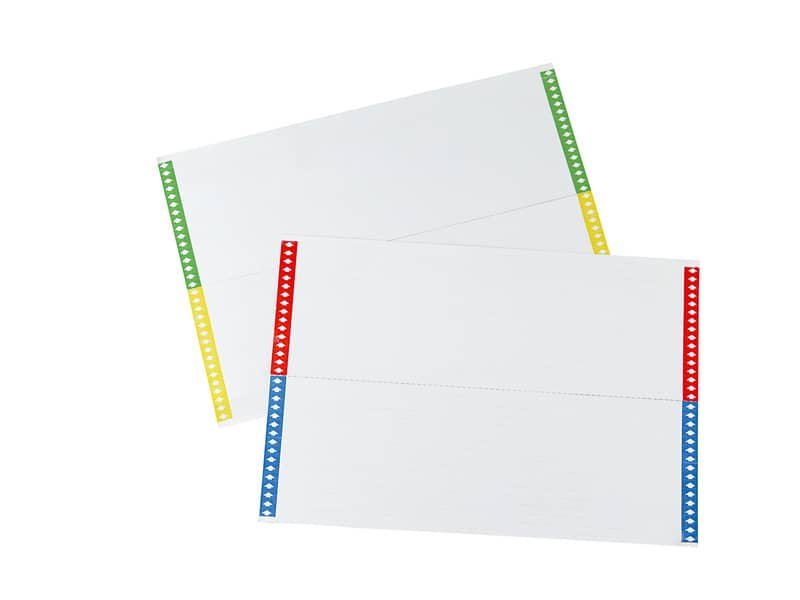 Cartoncini di ricambio BERTESI per cartelle sospese cassetto 30x22x2 cm assortiti  Conf. 10 pezzi – 032 10