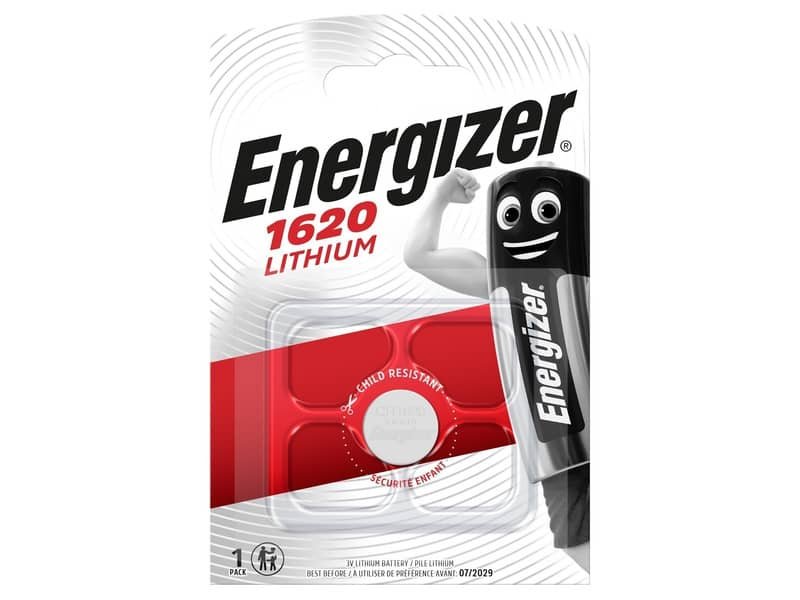 Batteria al litio a bottone ENERGIZER CR1620 E300844002