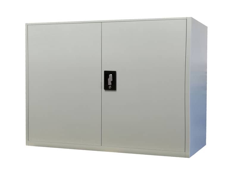 Armadio in metallo KUBO 1 vano / 1 ripianoÿ grigio L100xP45xH90 cm BB100 G