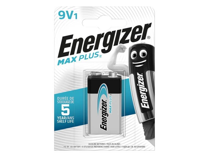 Batteria ENERGIZER Max Plus 9V  E301323303