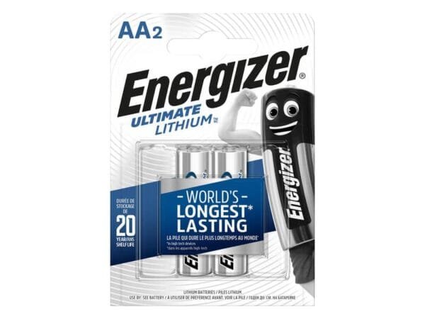 Batterie ENERGIZER Ultimate Lithium AA  conf. da 2 - E301535201