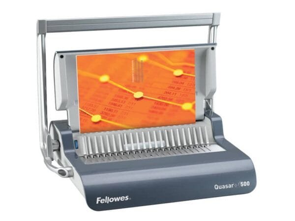 Rilegatrice a dorsi plastici FELLOWES Quasar+ 500 capacit… di perforazione 25 fogli - 5627701