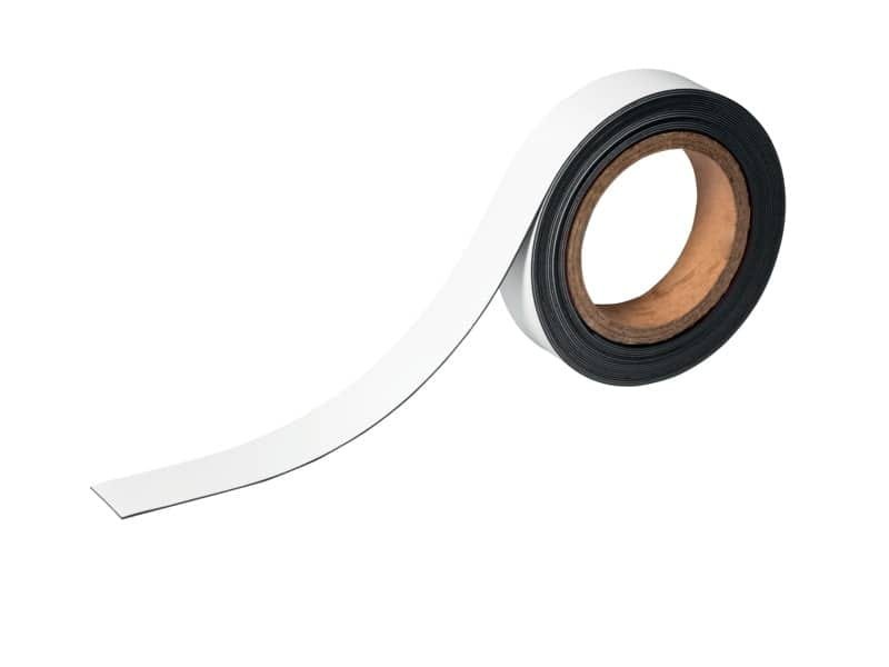 Nastro magnetico DURABLE scrivibile in rotolo bianco Lunghezza 5 mt x h 30 mm 170802