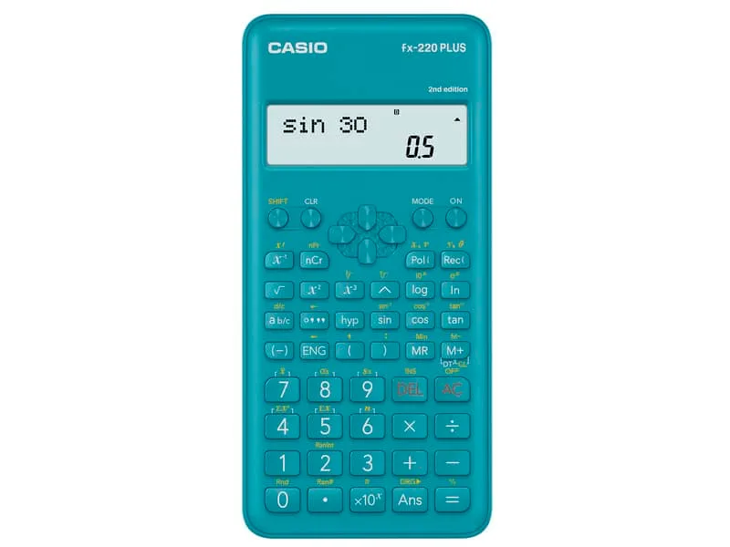 Calcolatrice scientifica Casio con 181 funzioni. Ammessa alla Maturit… – FX-220PLUS-2-W-EH