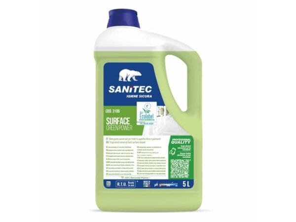Detergente ecologico per pavimenti Sanitec Green Power 5 kg 3105