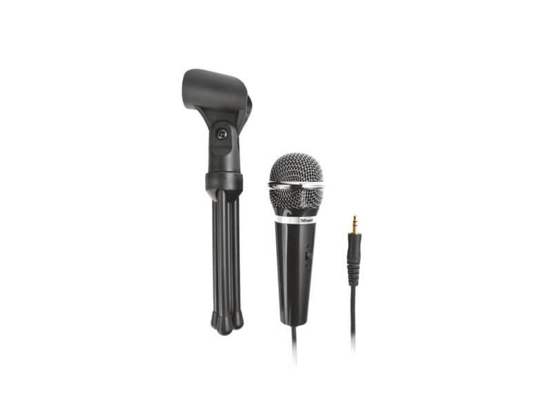 Microfono per PC con cavo da 2,5 m Trust Starzz nero 21671
