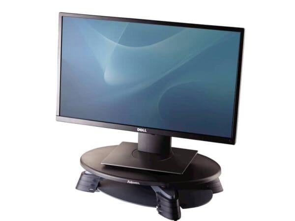 Supporto FELLOWES per monitor compatto TFT/LCD plastica e acrilico nero 29x42,5 cm - 91450