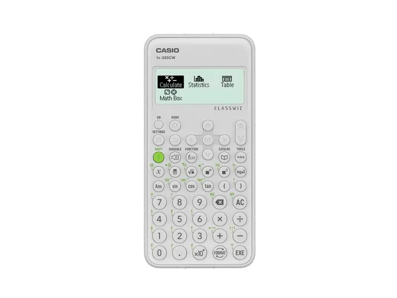 Calcolatrice scientifica CASIO ClassWiz FX-350EX con 274 funzioni. Ammessa alla Maturit….
