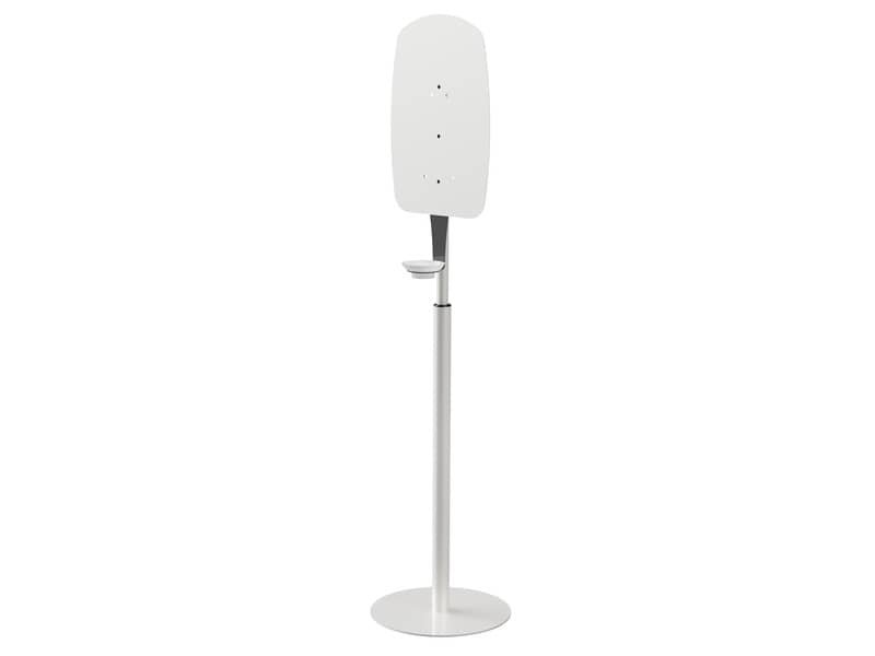 Supporto telescopico in metallo grigio per distributore elettronico gel – h130 cm – (dosatore e altri comp.ti ESCLUSI)