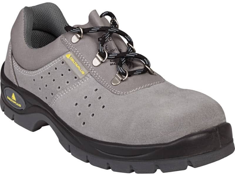 Scarpe da lavoro DELTA PLUS basse Fennec3 S1P – pelle scamosciata grigio – 39 – FEN3PGR44