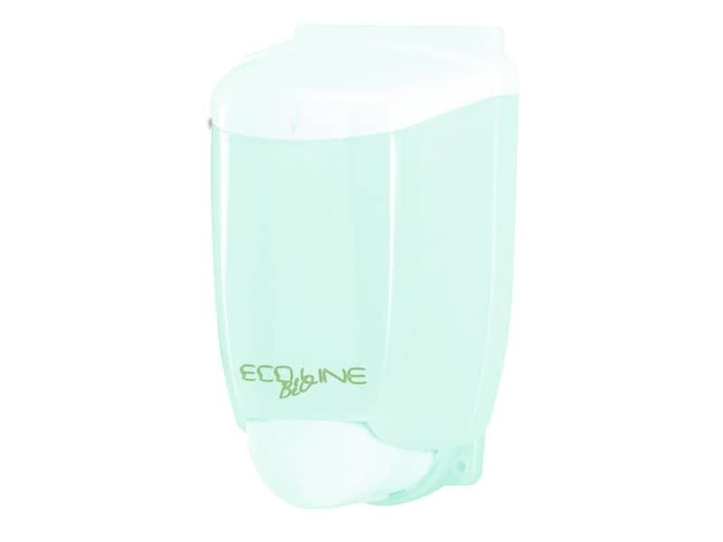 Distributore di sapone liquido 12,5×11,5×21 cm Hylab in plastica 1000 ml verde opalino – E-SO/1R-S