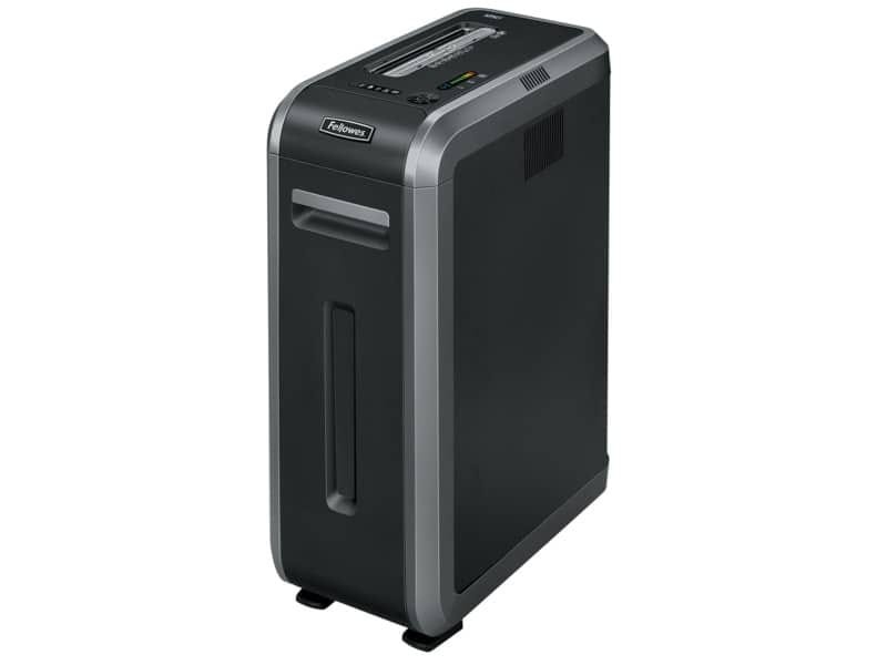 Distruggidocumenti uso moderato FELLOWES Powershred© 125Ci P-4 – 53 L – taglio a frammenti 4×38 mm – 4612002