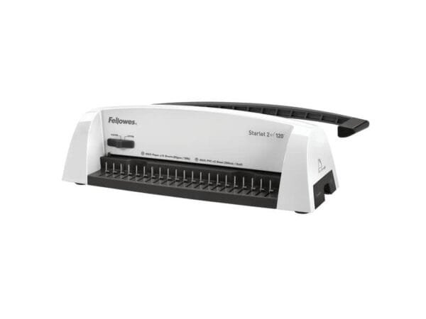 Rilegatrice a dorsi plastici FELLOWES Starlet 2+ 120 capacit… di perforazione 12 fogli - 5227901