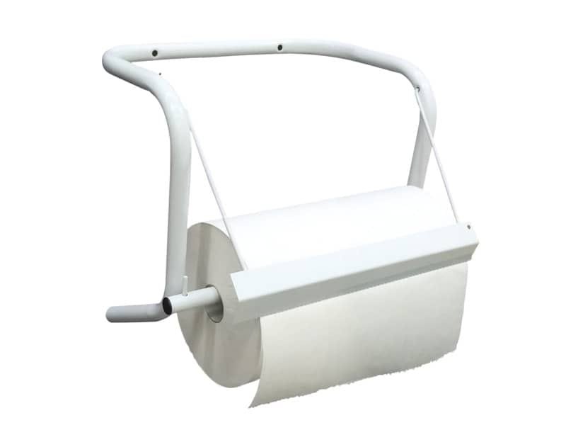 Portarotolo industriale in metallo Hylab  40 cm bianco 4098/MSV