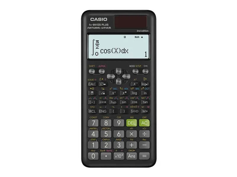Calcolatrice scientifica Casio con 417 funzioni. Ammessa alla Maturit… – FX-991ESPLUS-2WETV