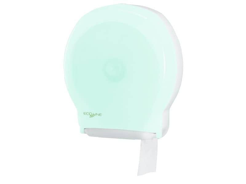 Distributore maxi di carta igienica jumbo Hylab in PPL ccon capacit… massima 30 cm verde opalino – E-TO/1S-S