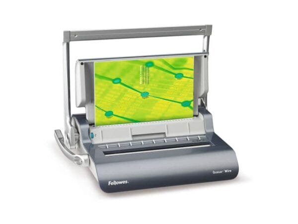 Rilegatrice a dorsi metallici FELLOWES Quasar Wire Capacit… di perforazione 15 fogli - 5224101
