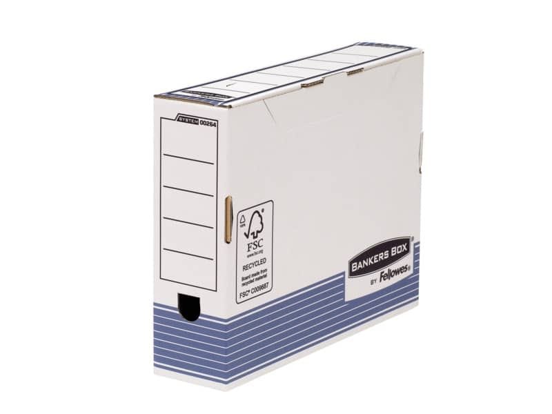 Scatole archivio BANKERS BOX Box System A4 32,7×26,5 cm dorso 8 cm 0026401