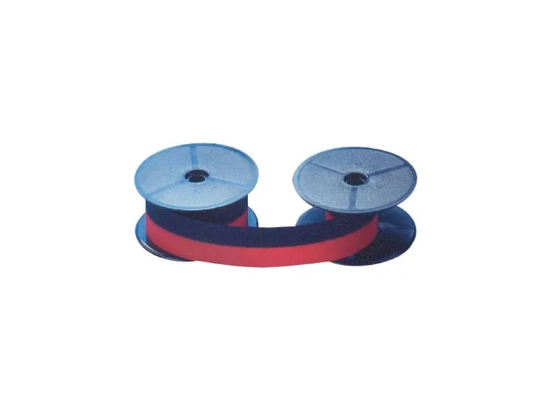Nastro per calcolatrici scriventi Casio originale – inchiostro bi-colore nero/rosso – RB-02-2