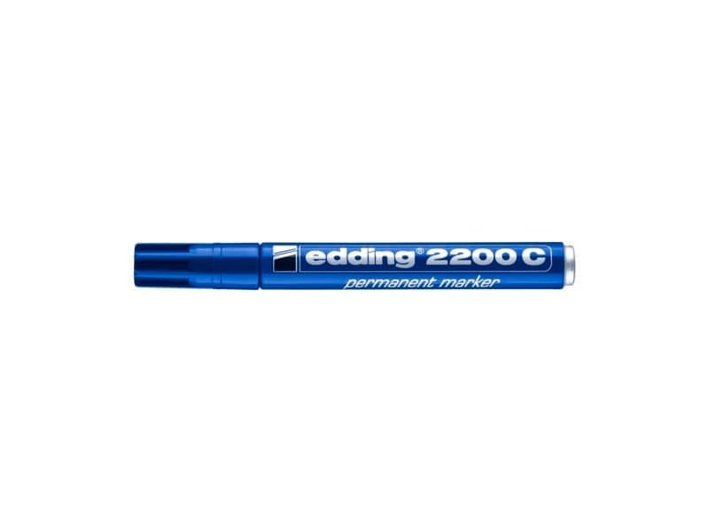 Marcatore permanente edding 2200 C punta scalpello 1-5 mm blu E-2200C 003