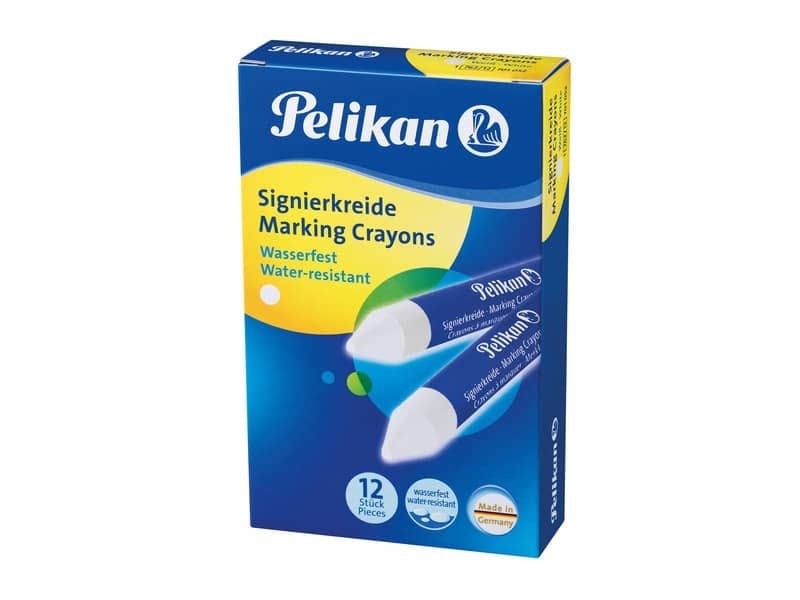 Pastello industriale Pelikan 762 bianco  conf. da 12 – 701052