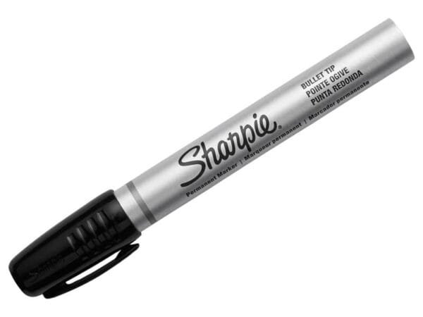 Marcatore permanente Sharpie Metal Small punta conica 1 mm nero S0945720