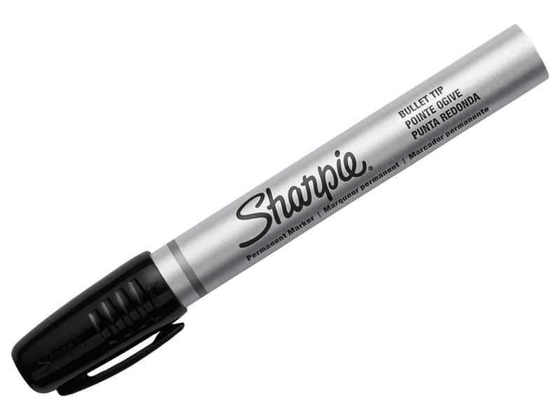 Marcatore permanente Sharpie Metal Small punta conica 1 mm nero S0945720