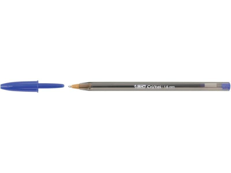 Penna a sfera BIC Cristal© Large 1,6 mm blu Conf. 50 pezzi – 880656