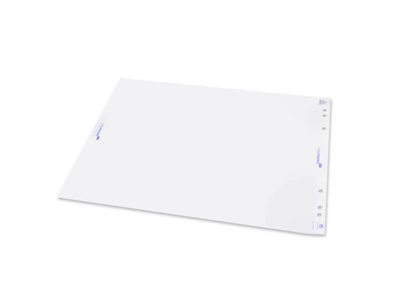 Blocco di carta per lavagna Legamaster 20 fogli 65×98 cm bianco liscio conf 5 rotoli – L-1560 00