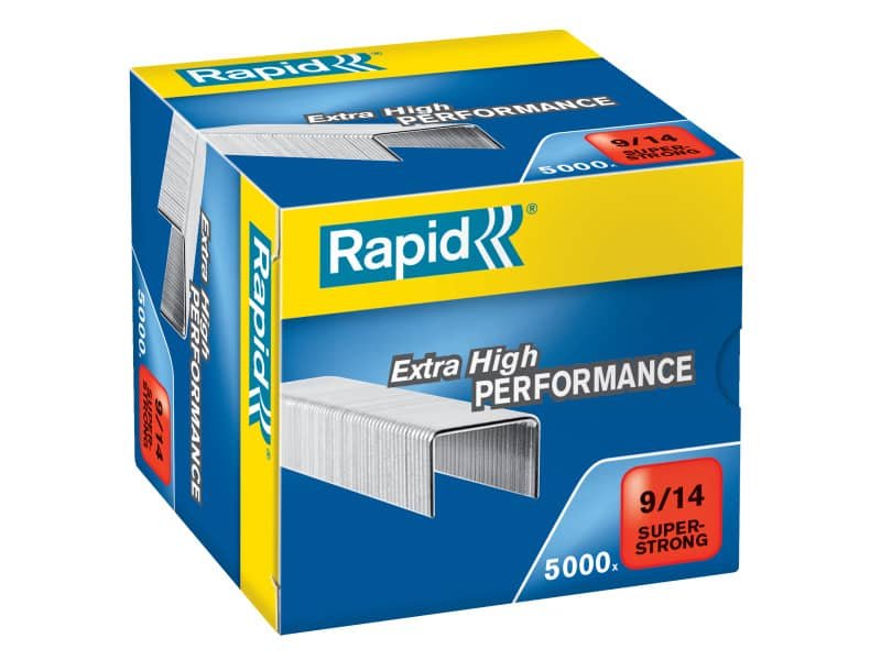 Punti metallici Rapid Super Strong 9/14  conf. da 5000 – 24871500