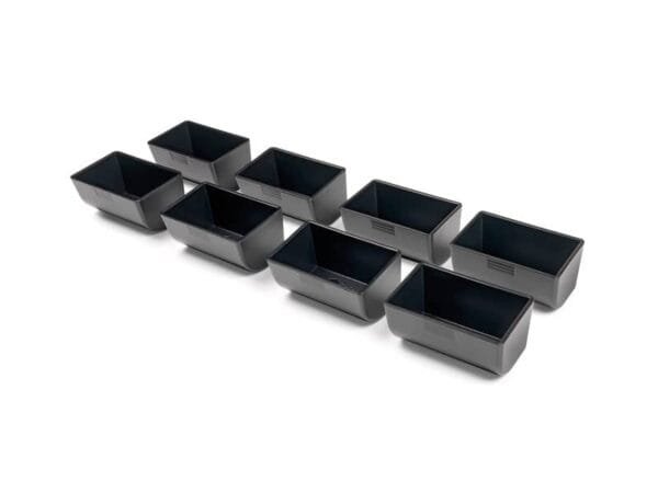 Set di 8 vaschette per monete Safescan 4141 CC nero 132-0497