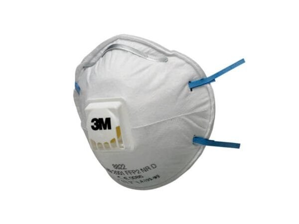 Maschera facciale monouso Moulded 3M serie 8000 Classic con valvola FFP2 conf. 10 pezzi - 7100142986